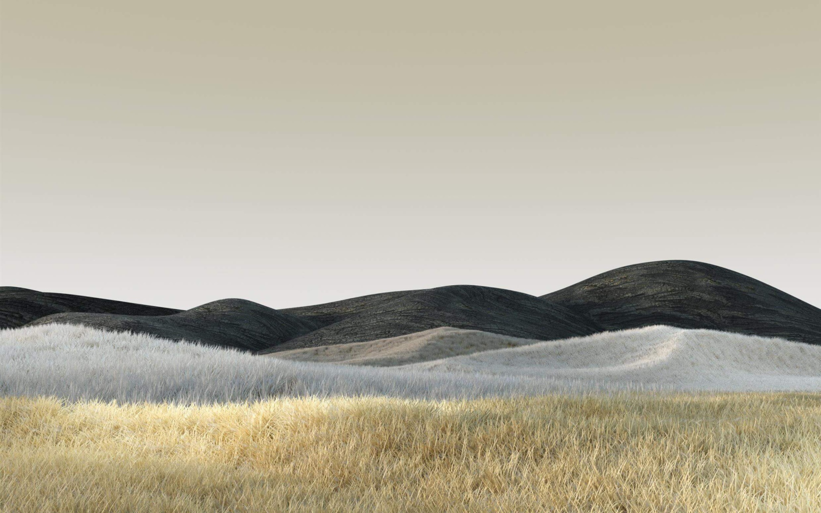 Разноцветные холмы заставка на рабочий стол