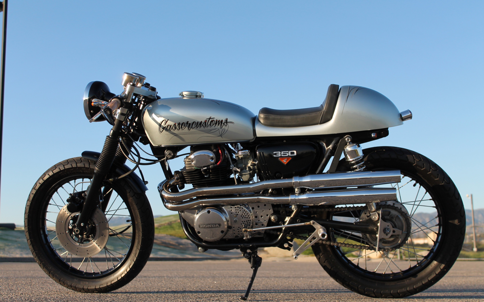 Новый мотоцикл Honda CB350 Café, 2021 года