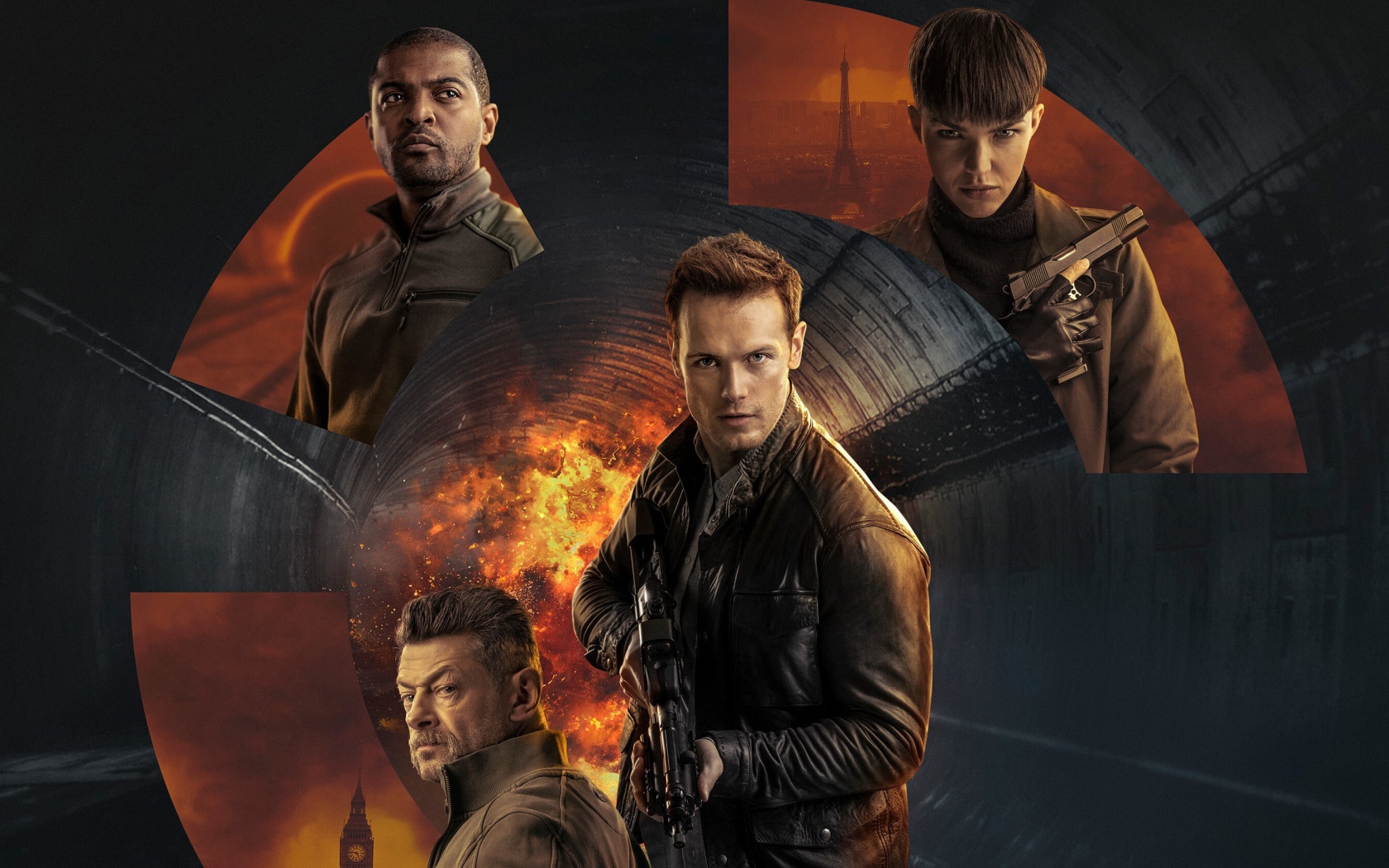 Постер нового фильма жанр боевик Спецслужба: Сигнал тревоги 2021