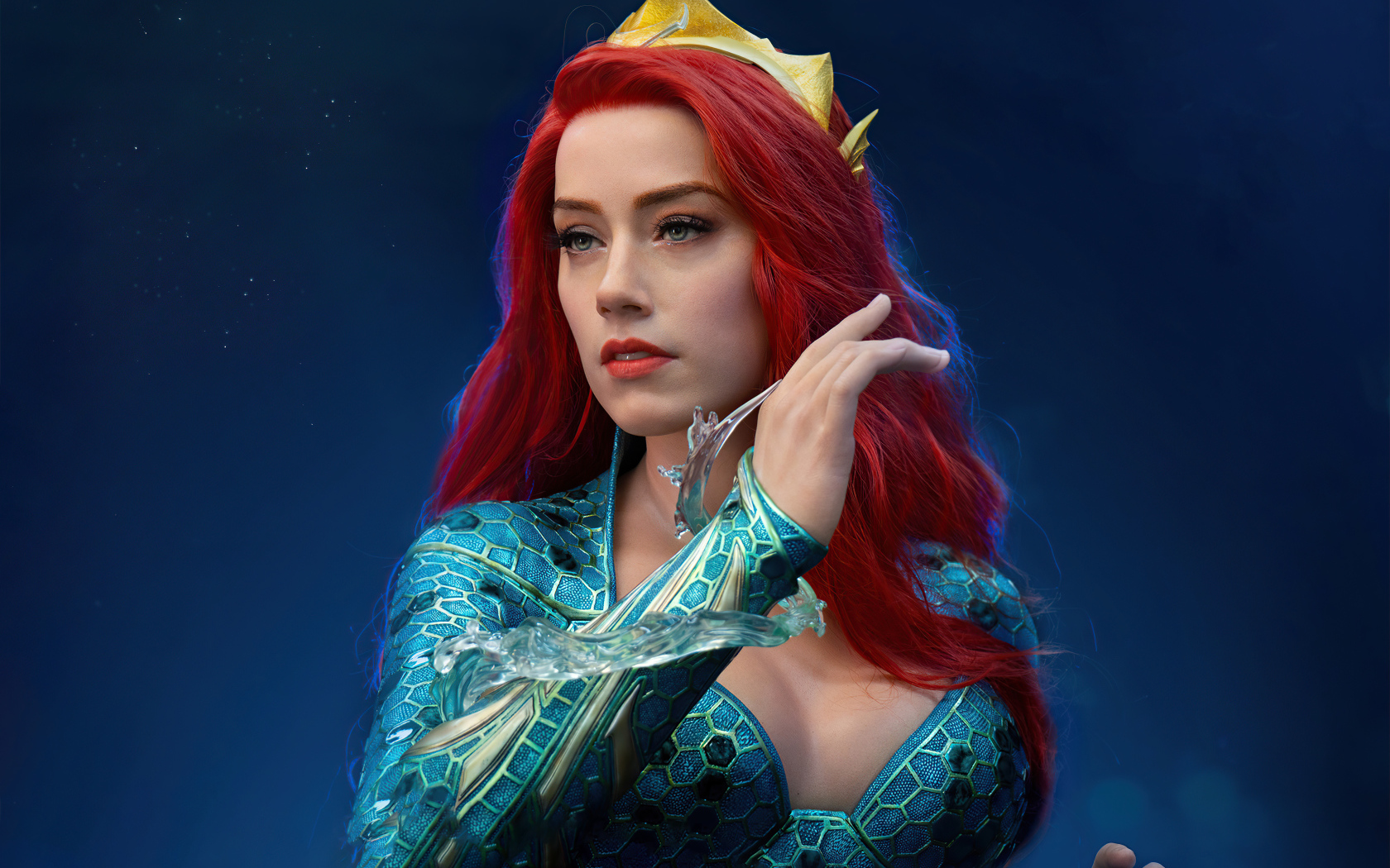 Рыжеволосая девушка Мера персонаж фильма Аквамен 2, 2022