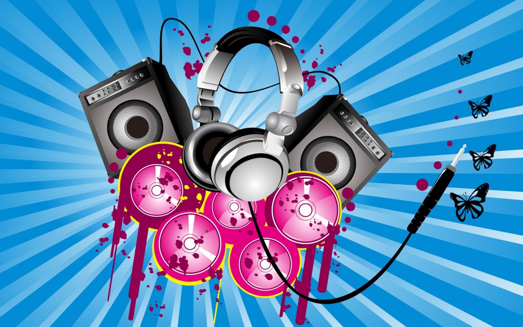 Музыкальный фон для фотошопа