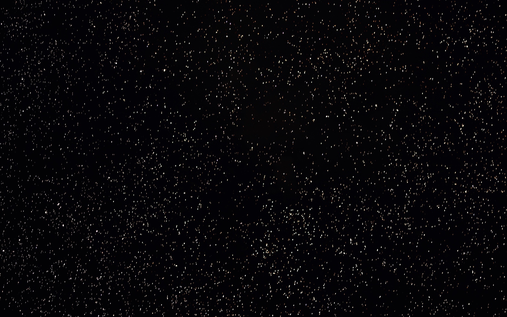 Яркие звезды в черном ночном небе