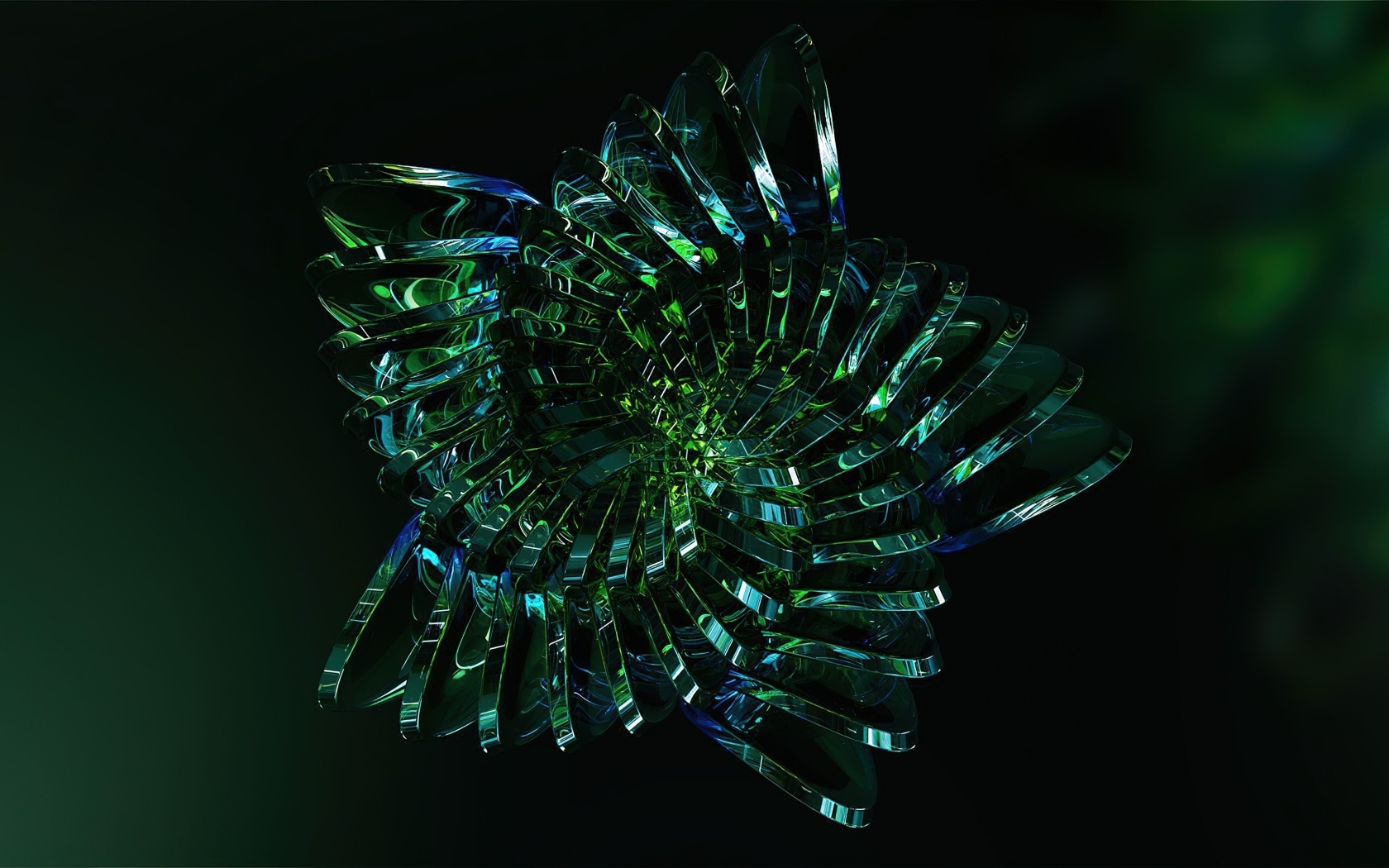 Абстрактный зеленый цветок фон для Motorola Moto RIZR