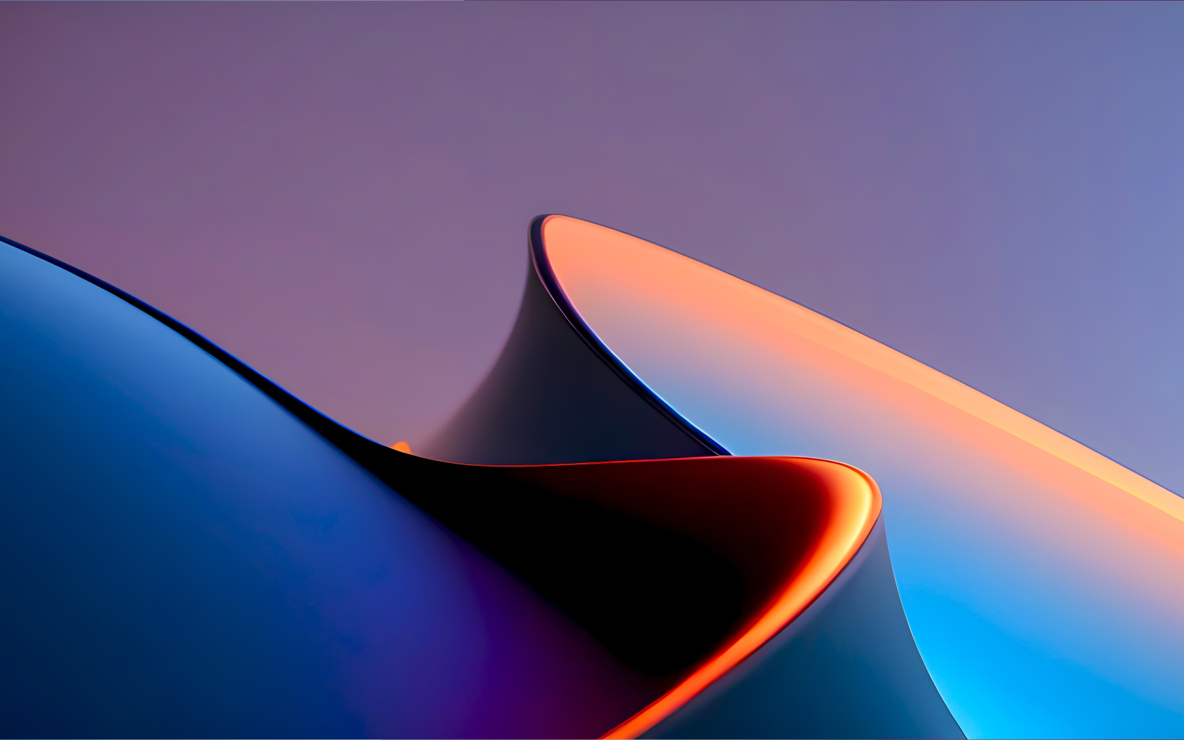 Красивые разноцветные волновые узоры