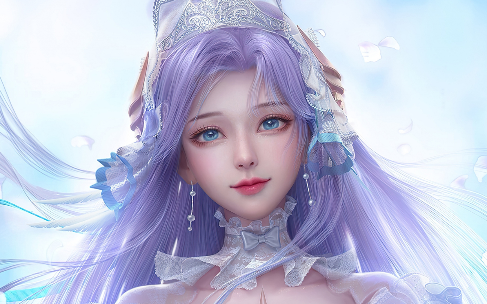 Милая девушка аниме невеста