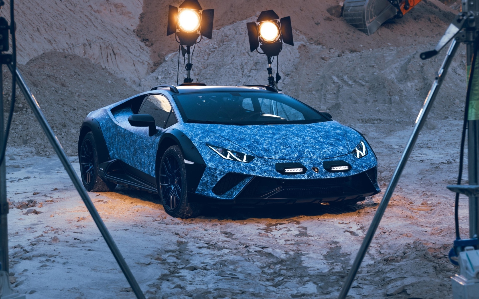 Быстрый дорогой автомобиль Lamborghini Huracán