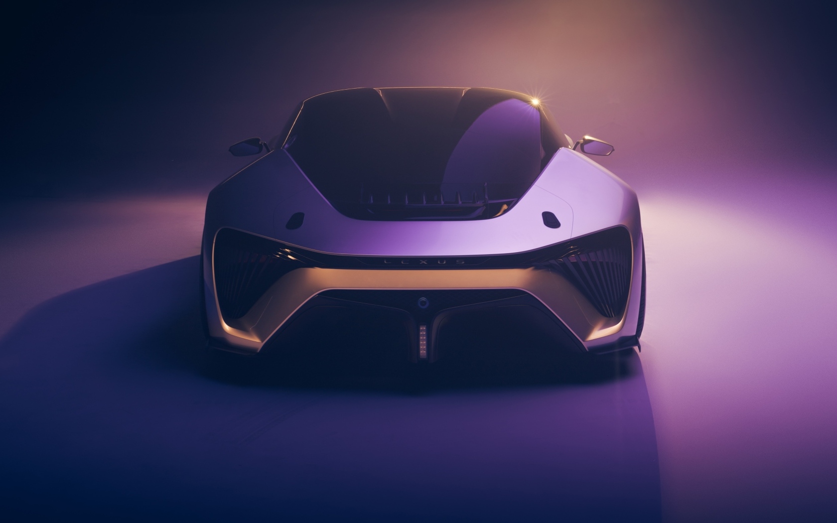 Автомобиль Lexus Electrified Sport Concept вид спереди