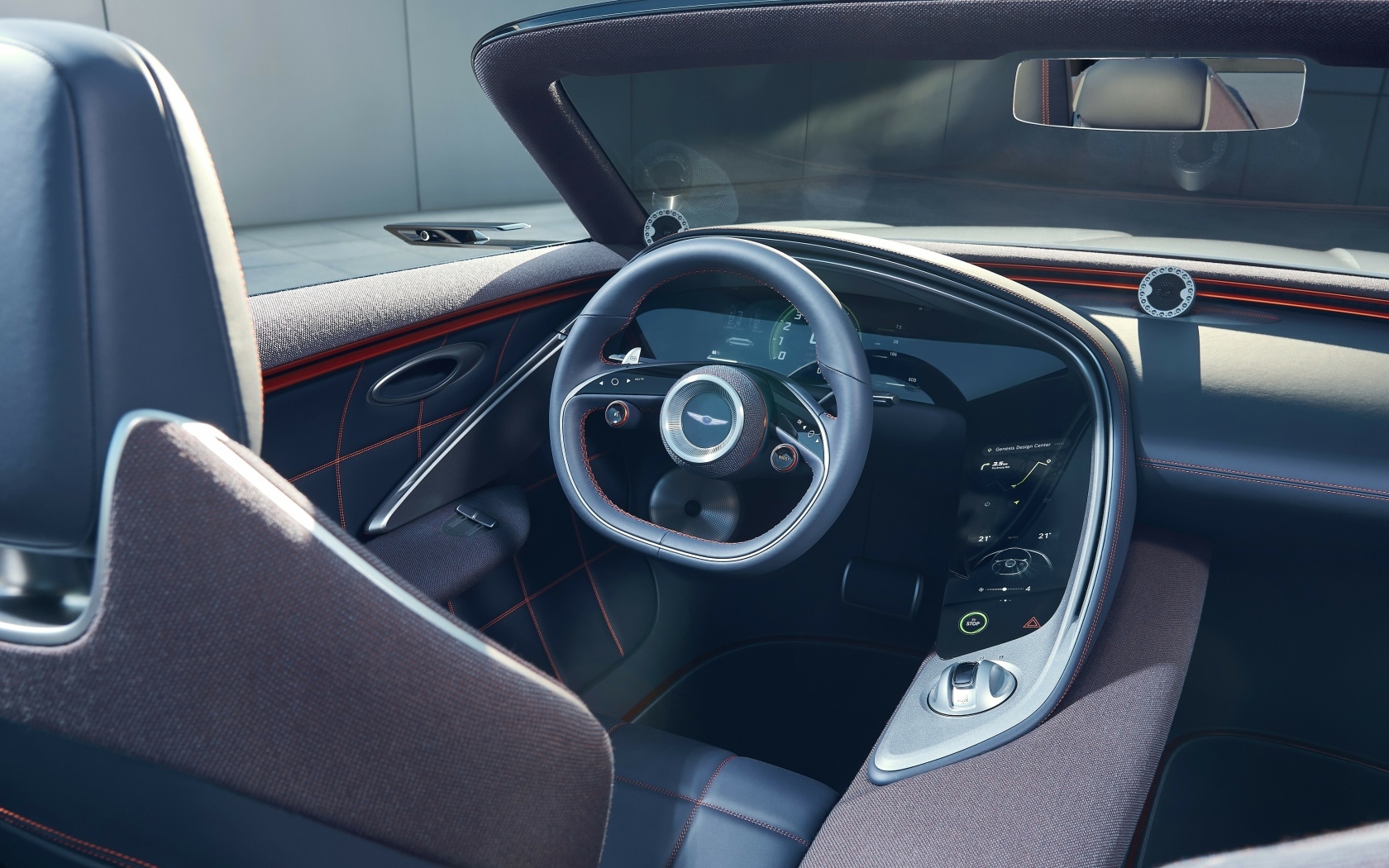 Салон  автомобиля Genesis X  2023 года