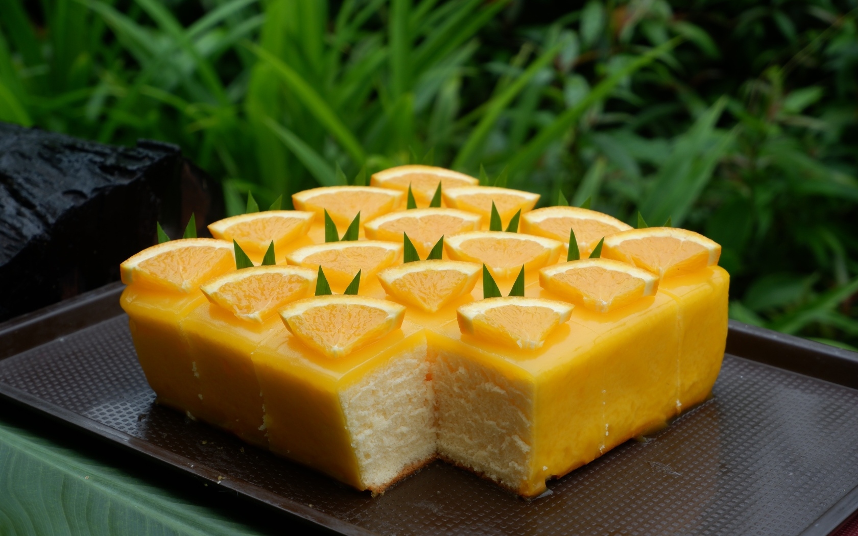 Творожный пирог с лимонным кремом