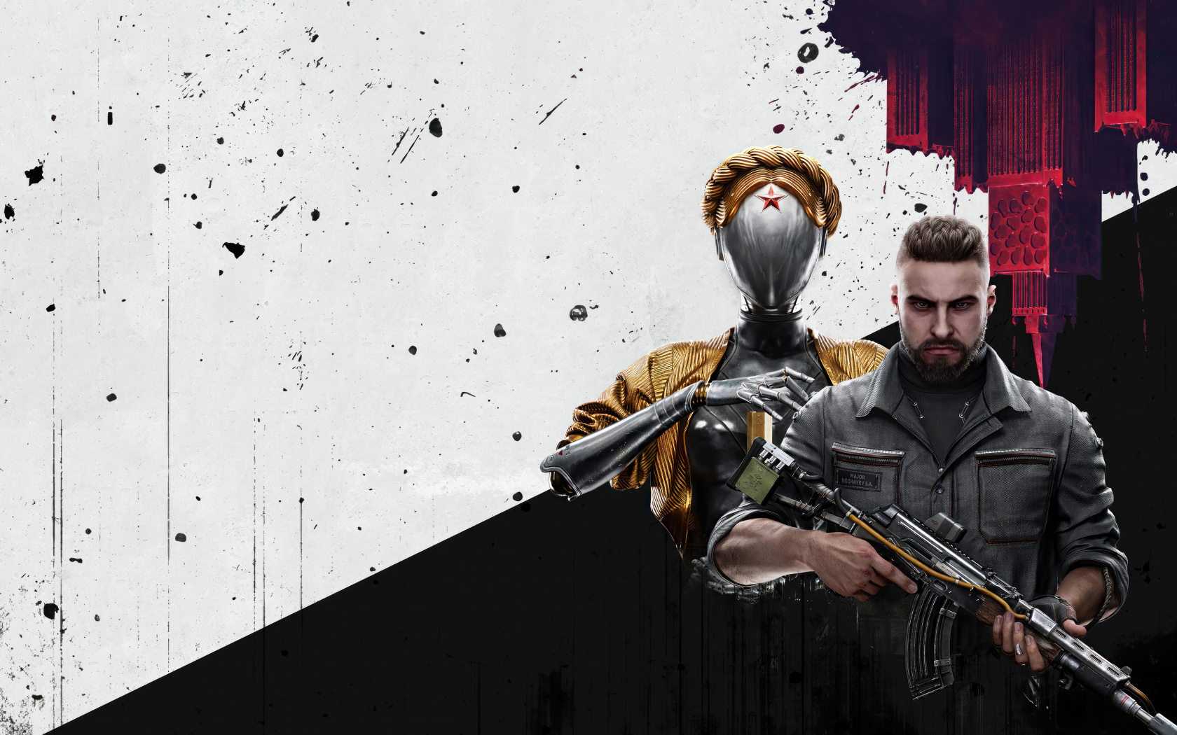 Постер новой компьютерной игры Atomic Heart