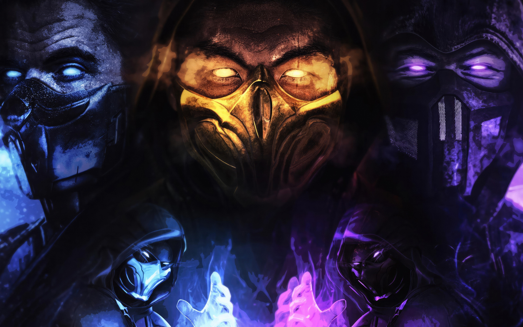 Постер новой компьютерной игры Mortal Kombat 11