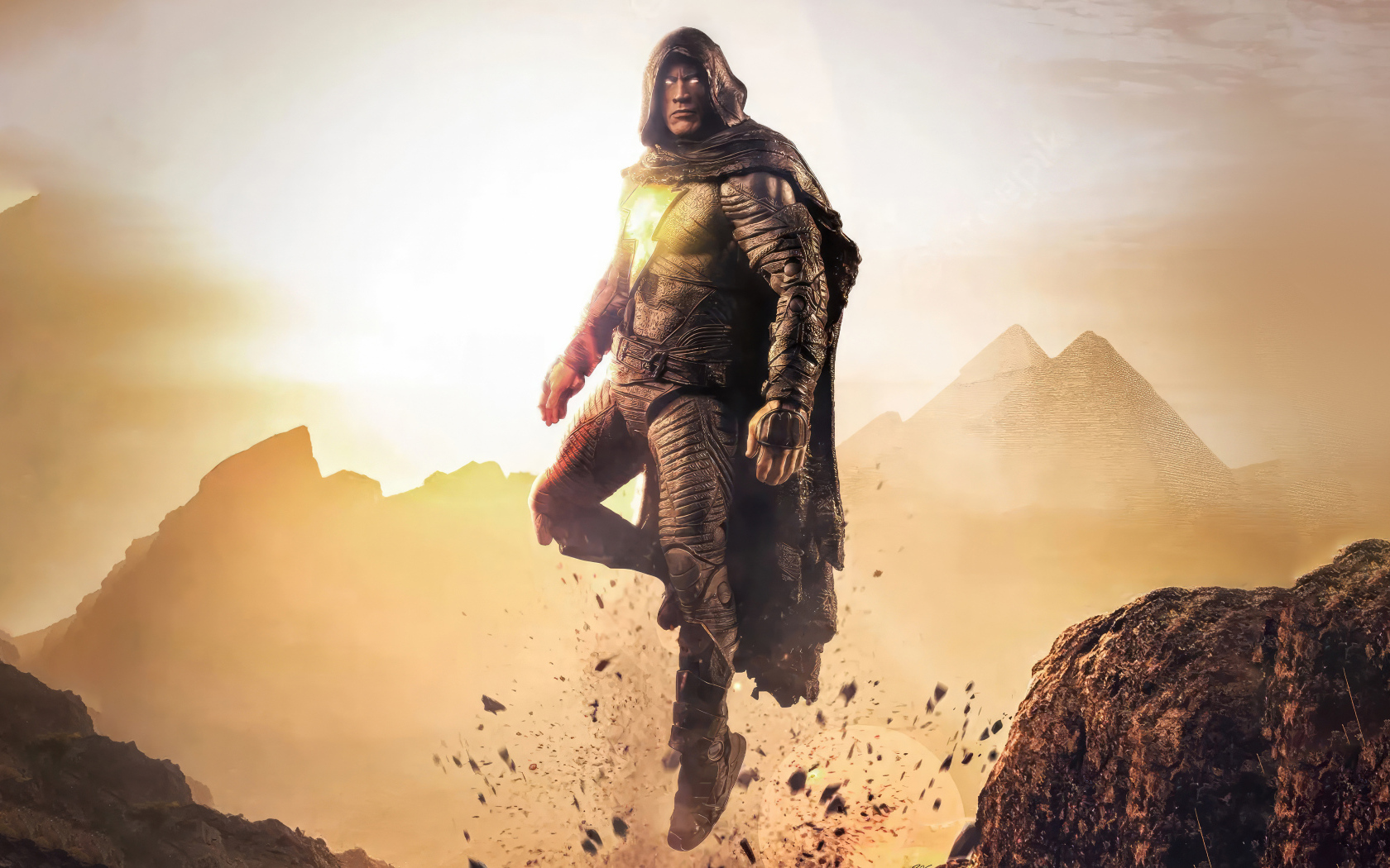 Американский актер Дуэйн Джонсон в роли