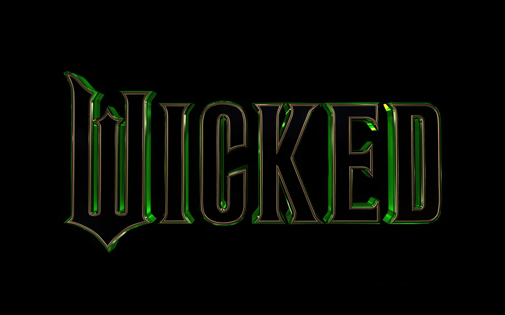 Постер нового мюзикла Злая: Часть первая