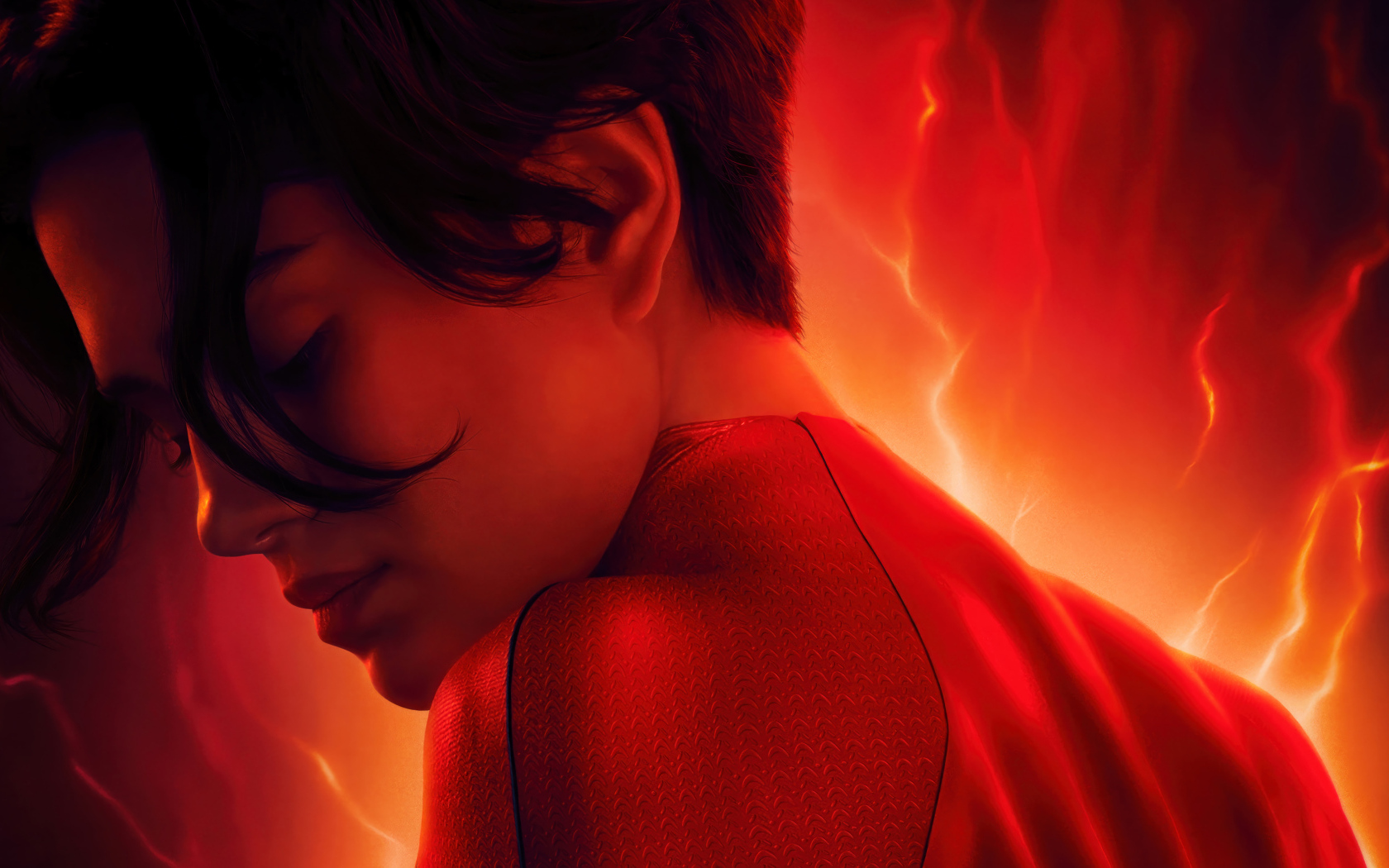 Супердевушка из фантастического фильма Флэш