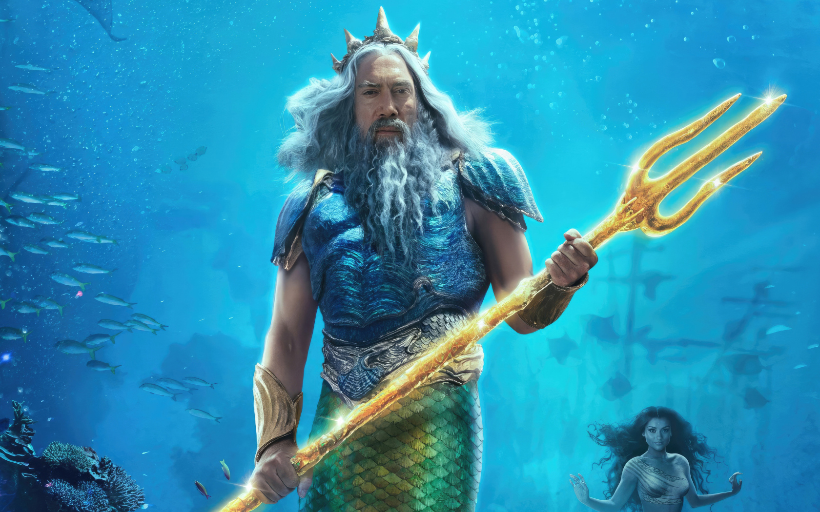 Тритон персонаж фильма Русалочка 2023