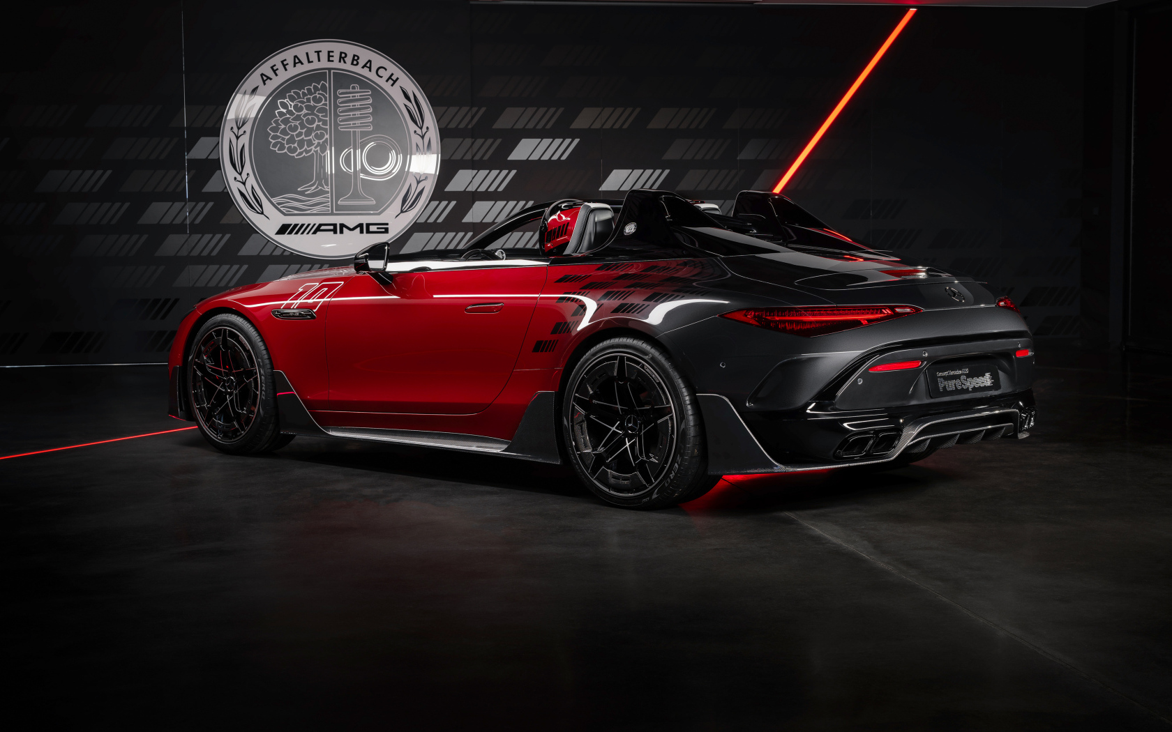 Красный Concept Mercedes-AMG PureSpeed 2024 года