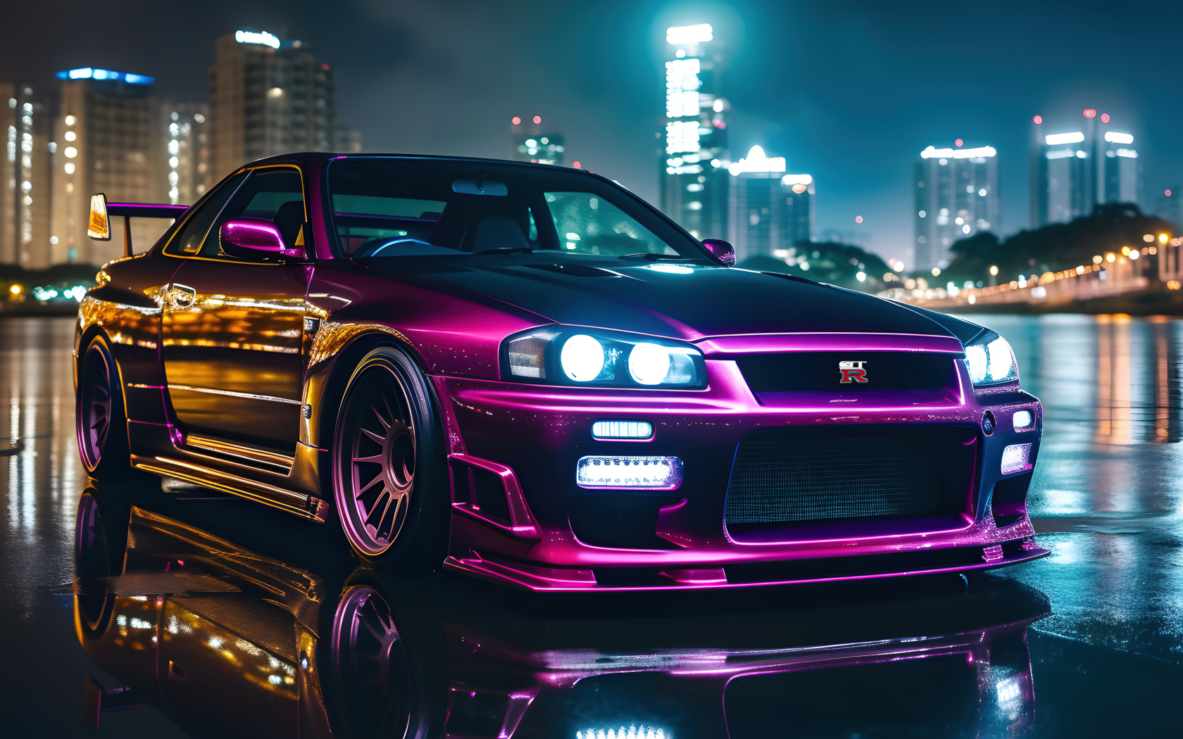Спортивный автомобиль Nissan Skyline GT-R R34