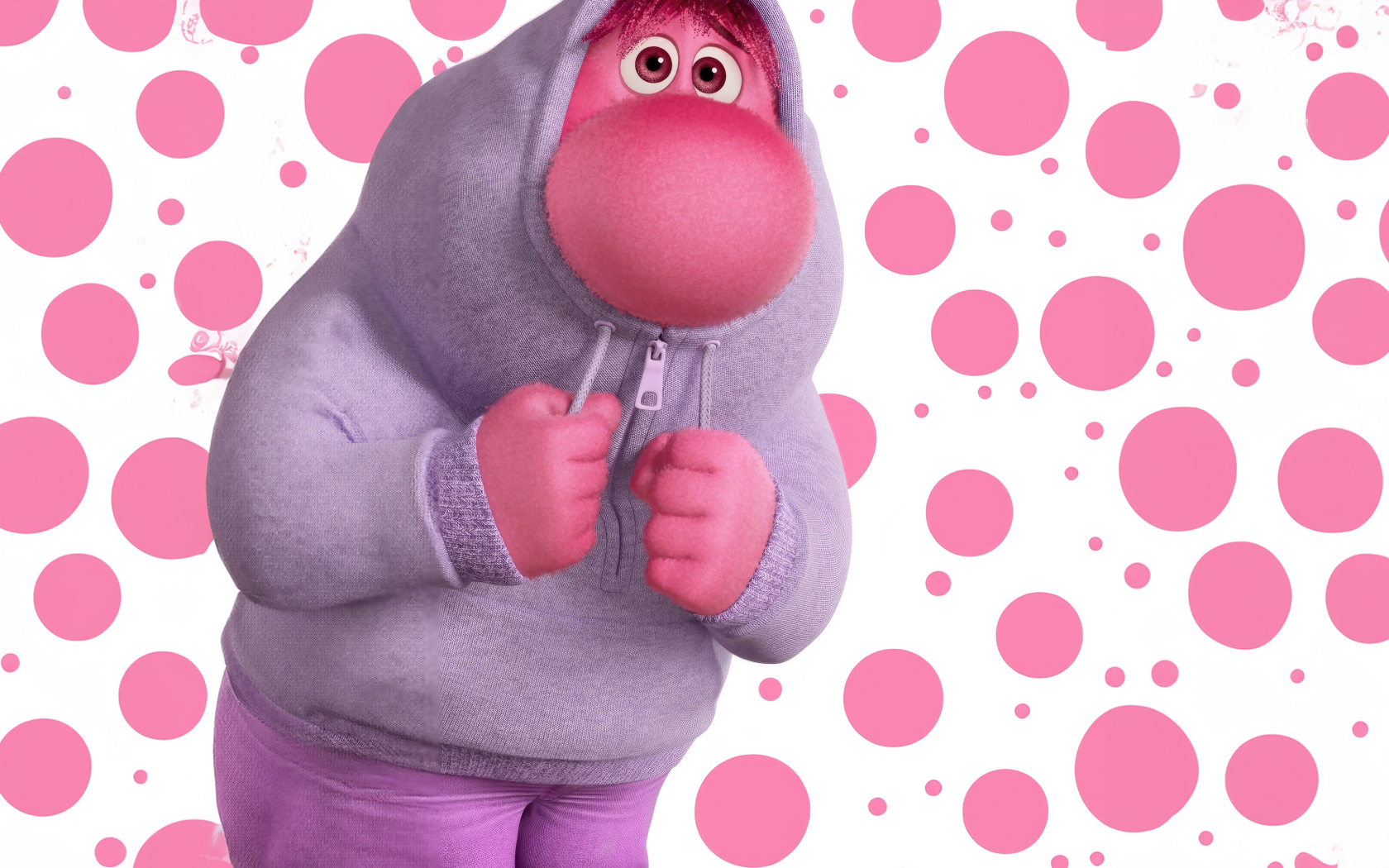 Милый персонаж Смущение из мультфильма Головоломка 2