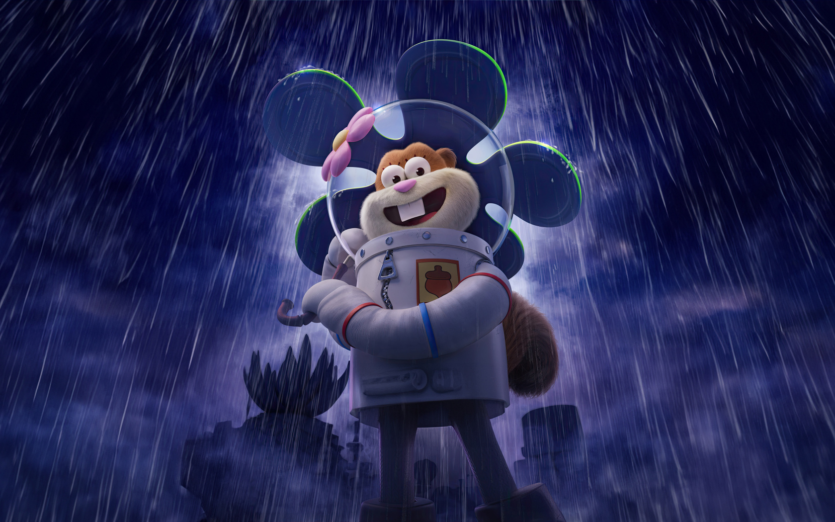 Персонаж Сэнди в мультфильме Спасение Бикини Боттом: Фильм Сэнди Чикс