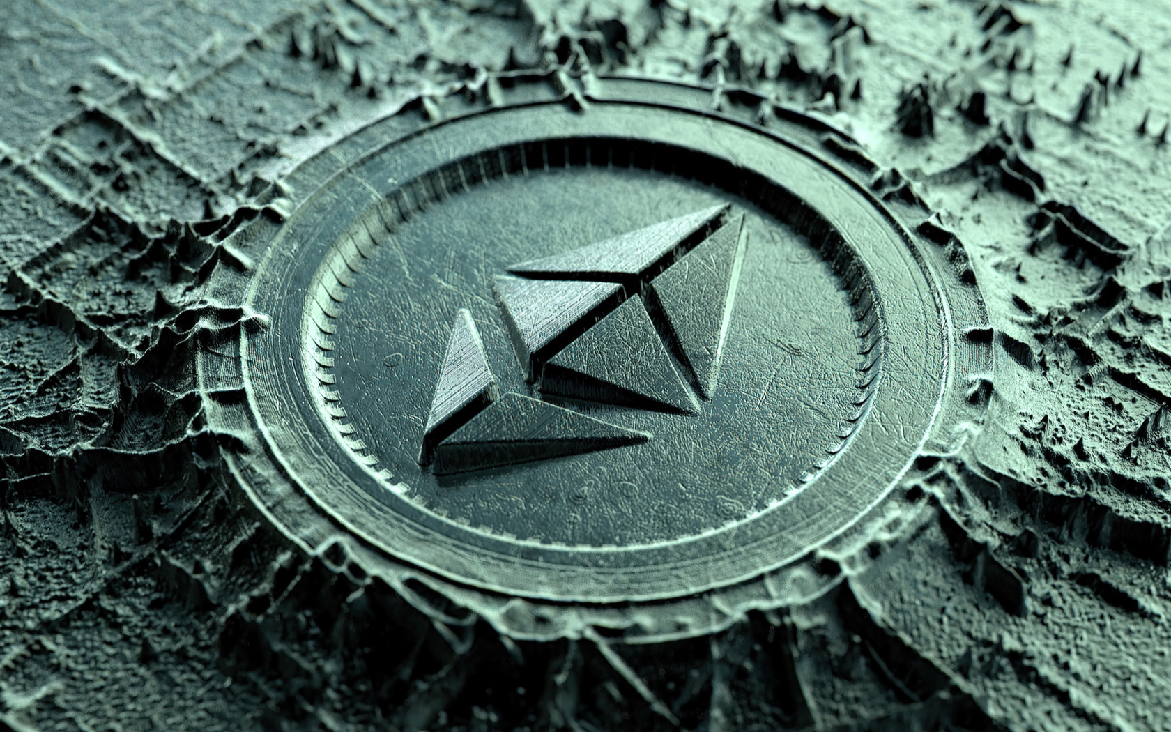 Логотип ethereum крупным планом