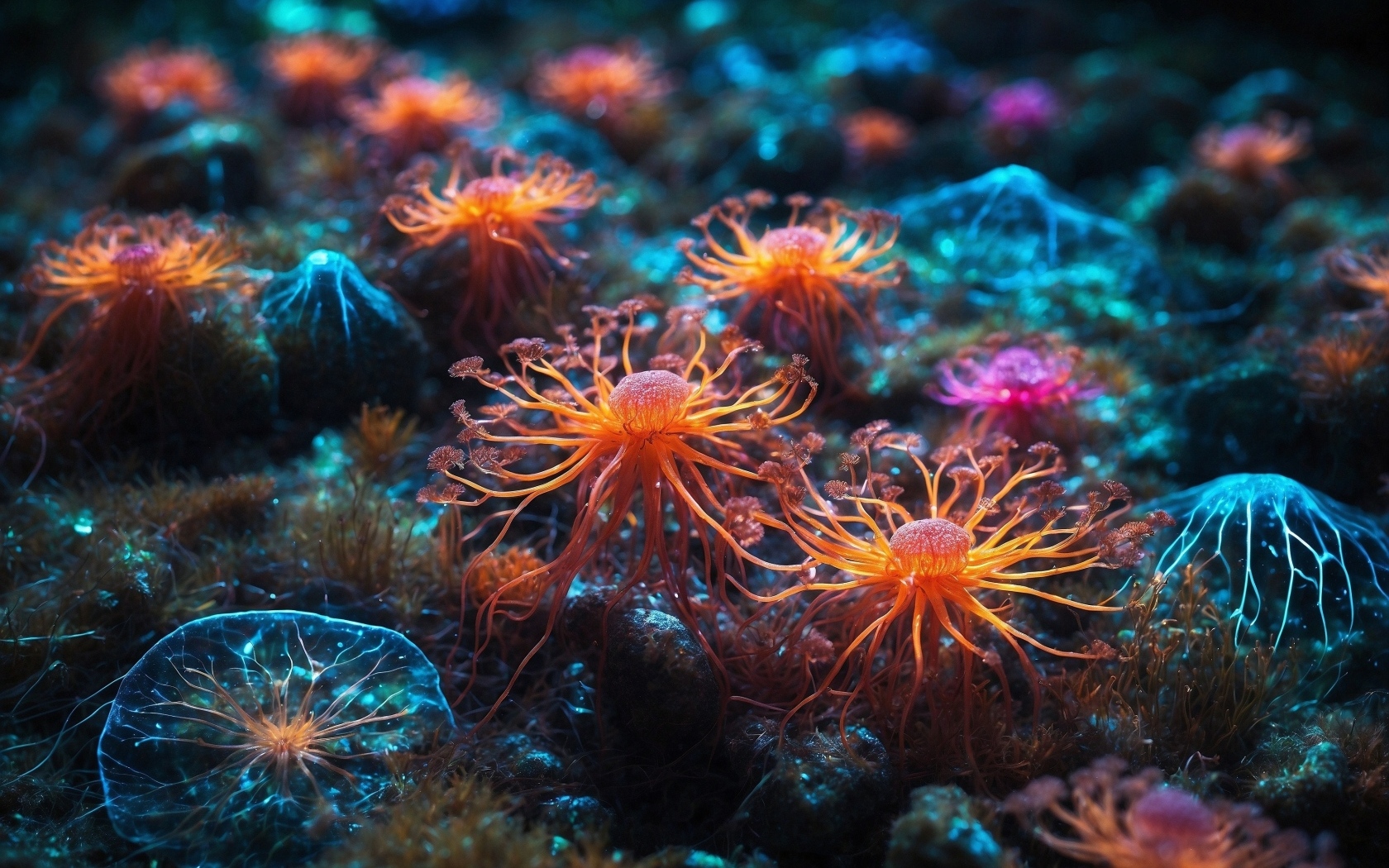 Фантастические растения подводного мира