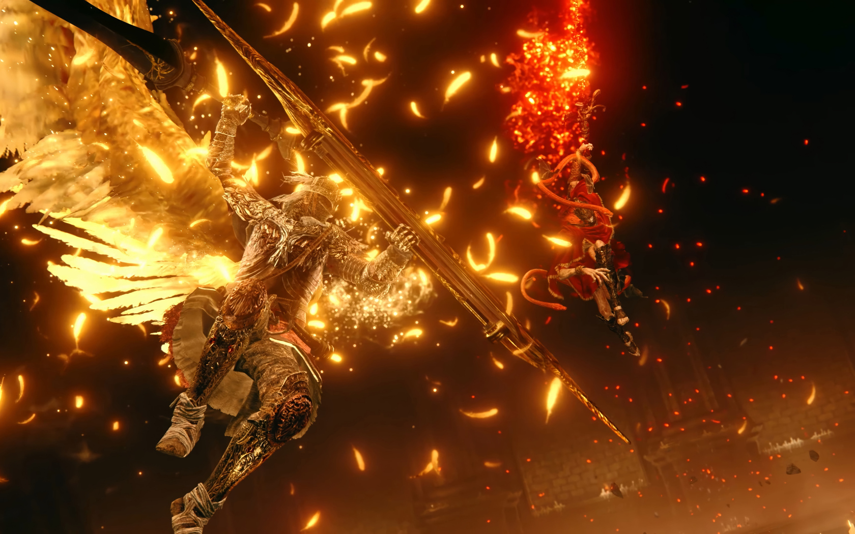 Битва в компьютерной игре Elden Ring: Shadow of the Erdtree