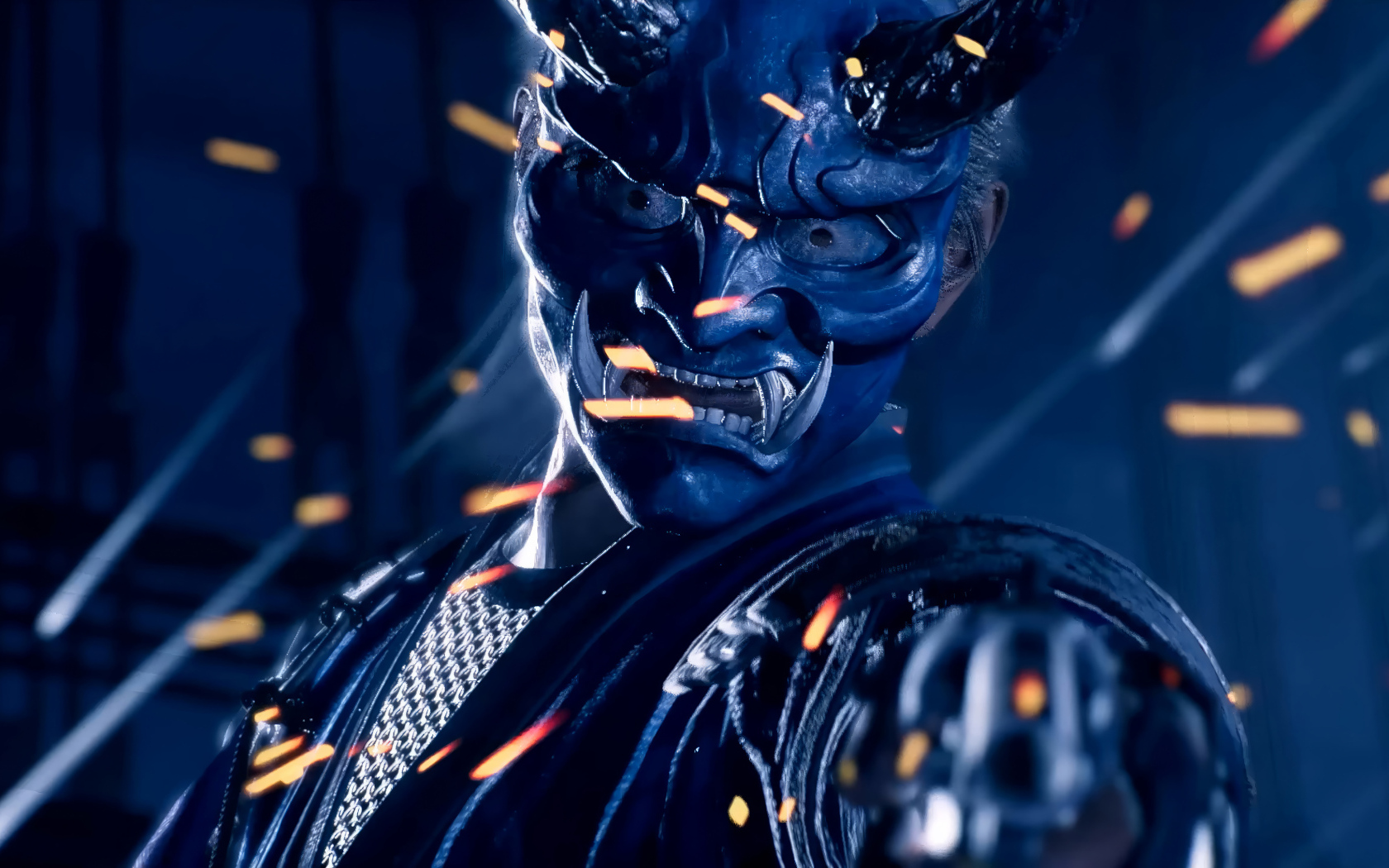 Демон из компьютерной игры Rise of the Ronin