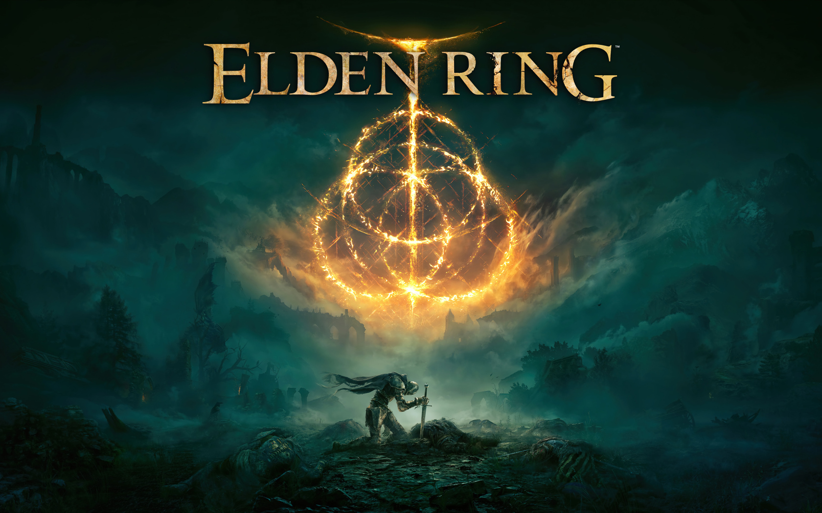 Постер компьютерной игры Elden Ring
