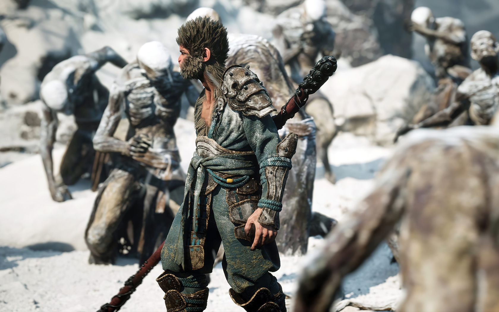 Кадр новой компьютерной игры Black Myth: Wukong, 2024