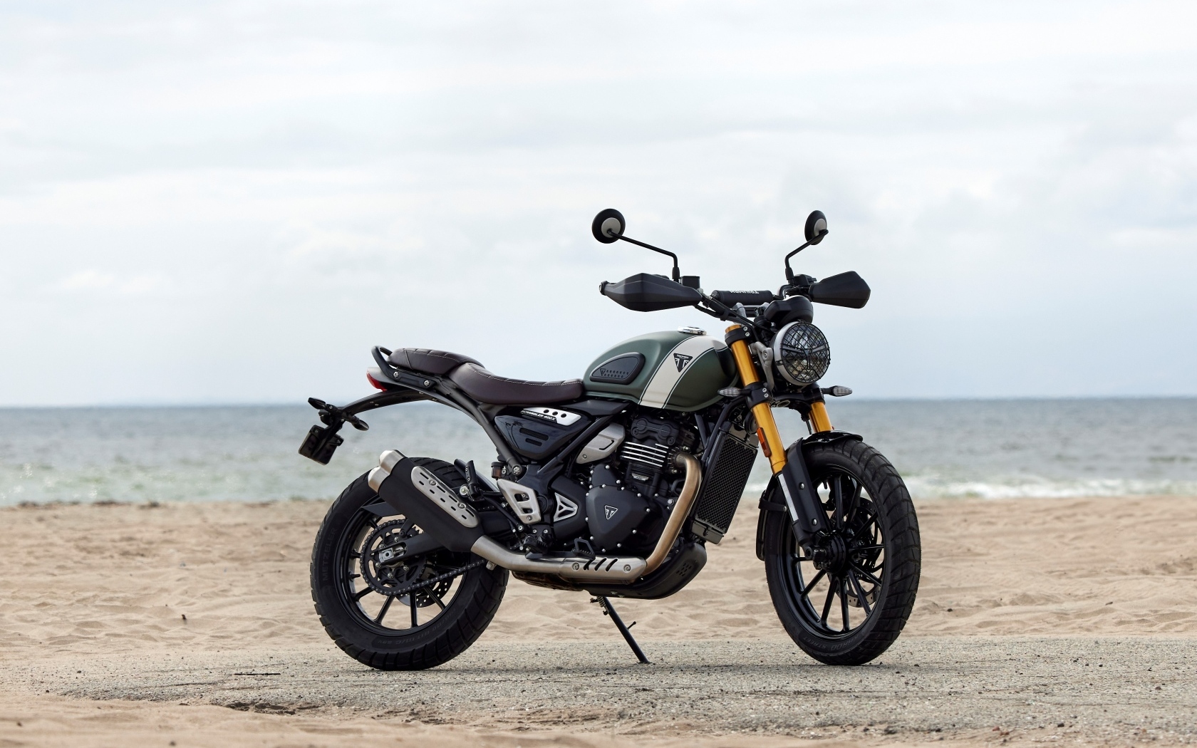 Мотоцикл triumph scrambler 400 x 2024 года