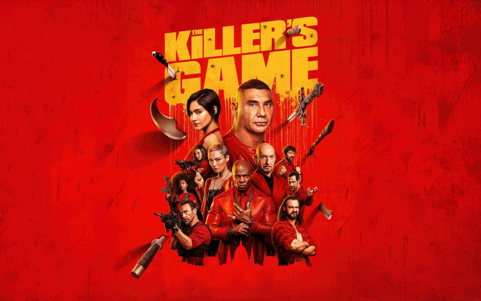 Постер нового фильма Игра киллера, 2024