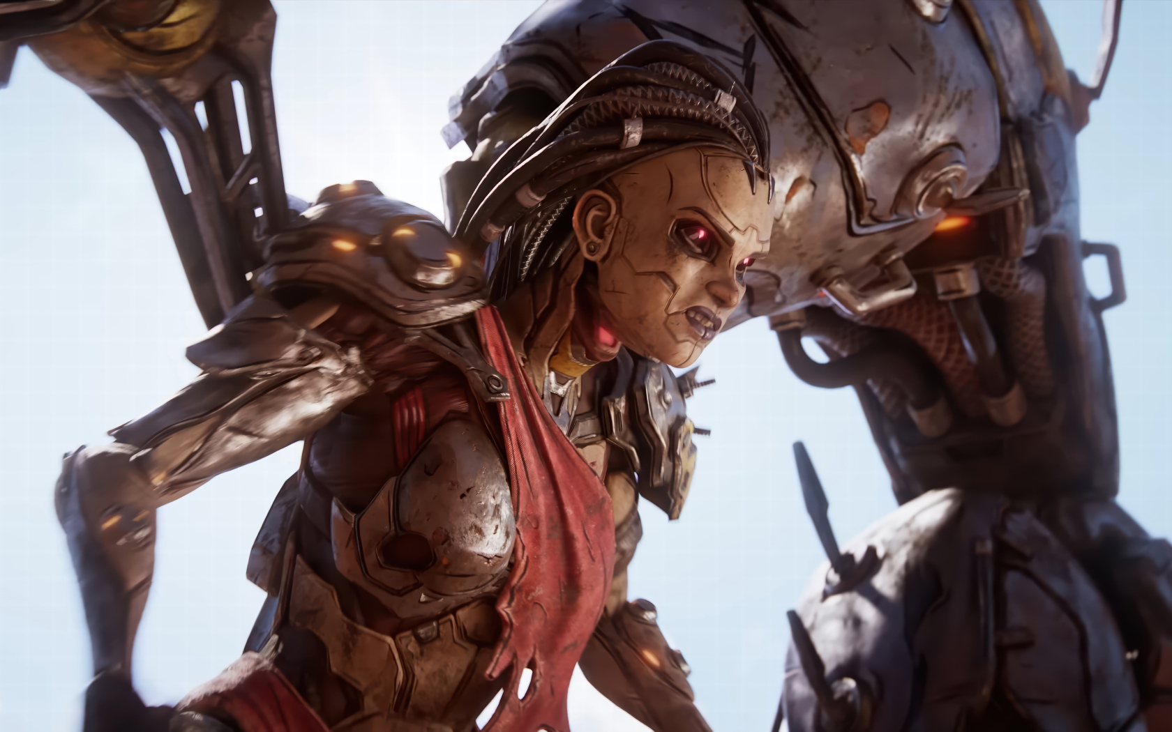 Девушка персонаж компьютерной игры Borderlands 4