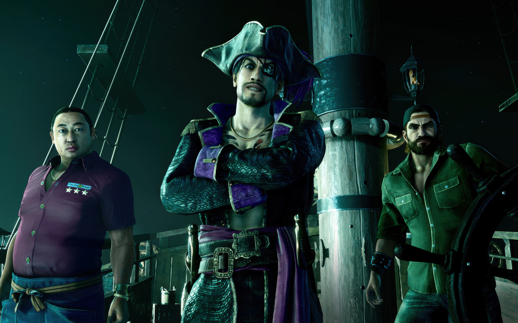 Пираты в компьютерной игре Like a Dragon: Pirate Yakuza in Hawaii