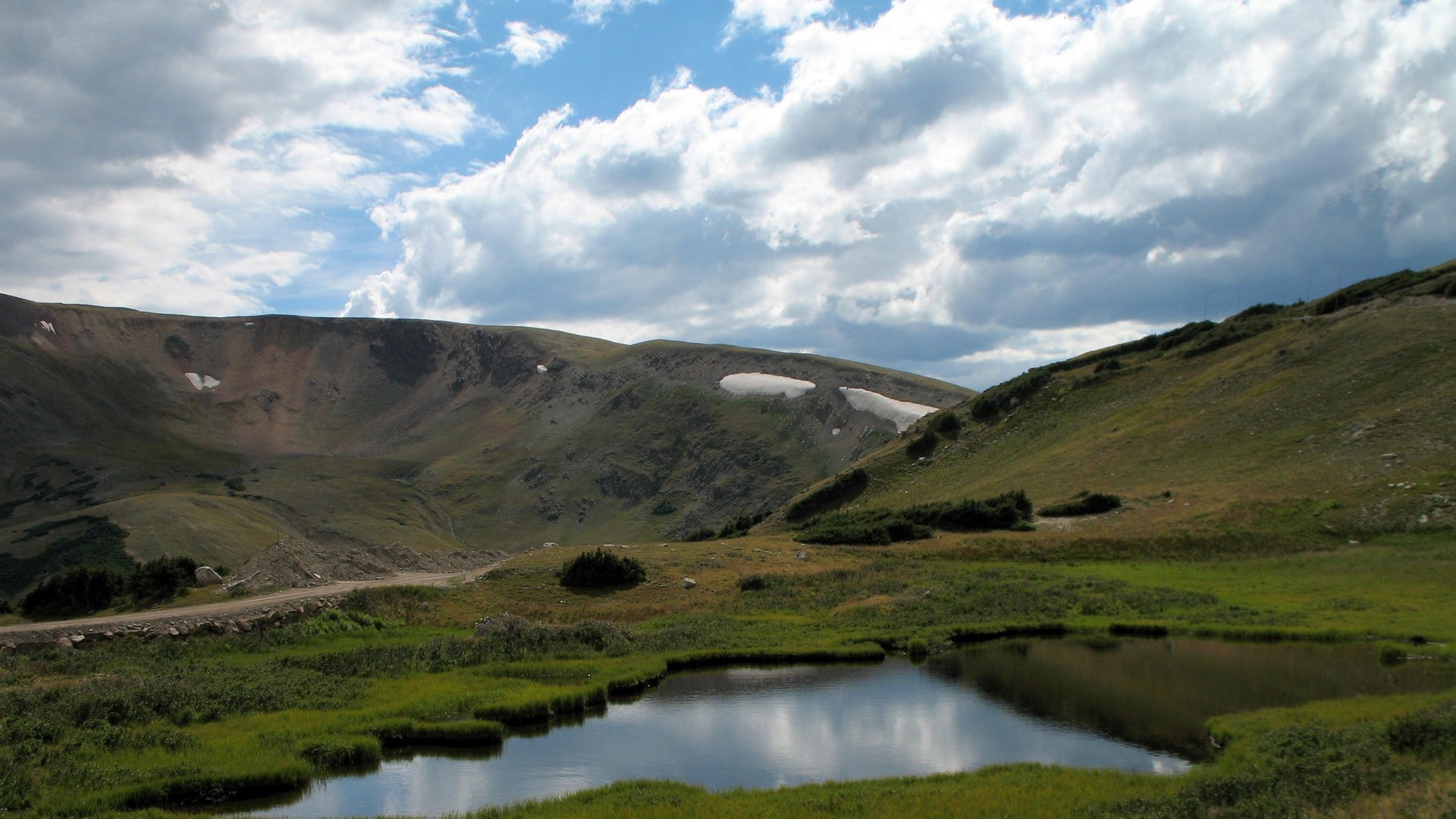Озеро в горах