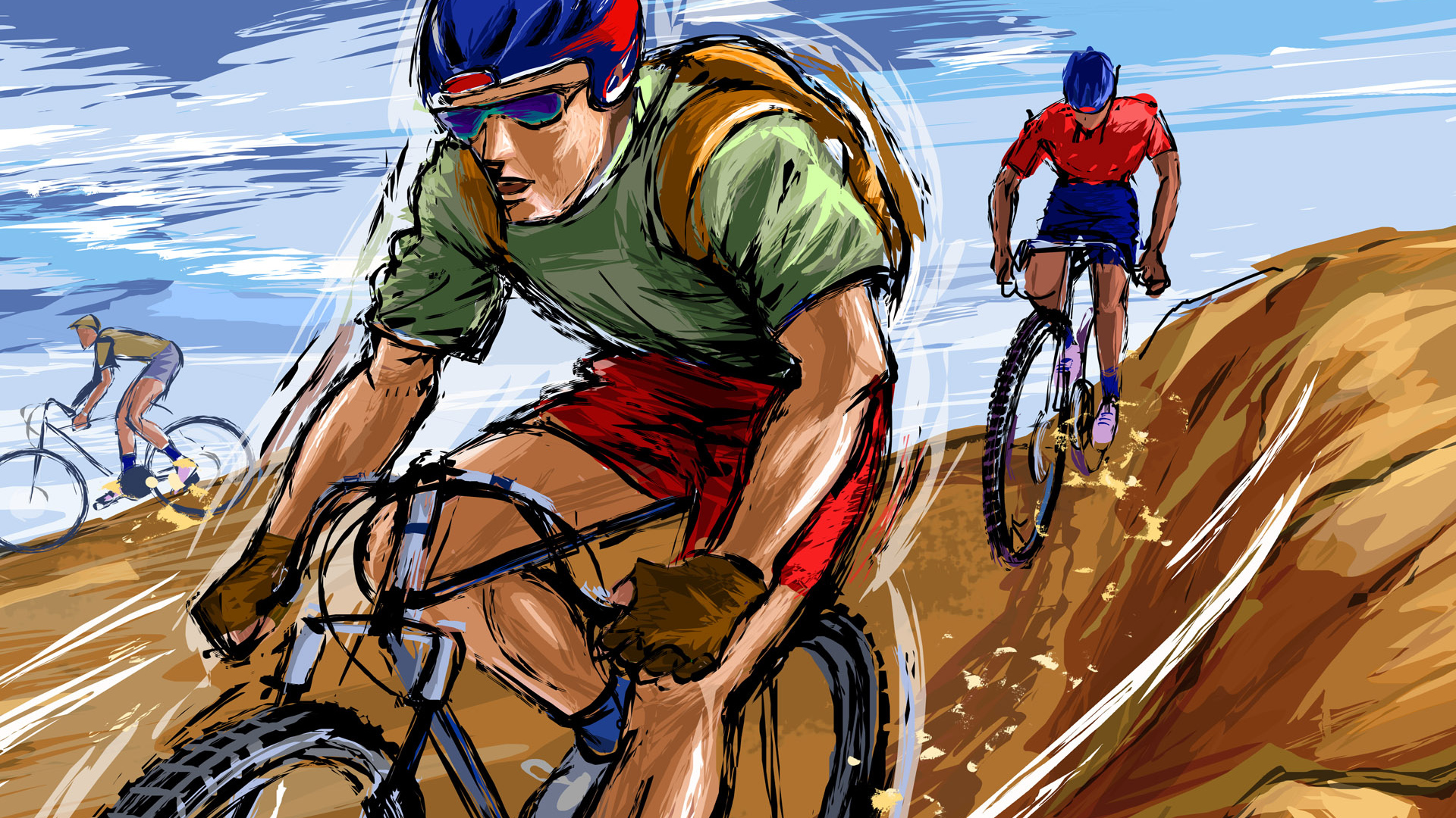 Велосипедист