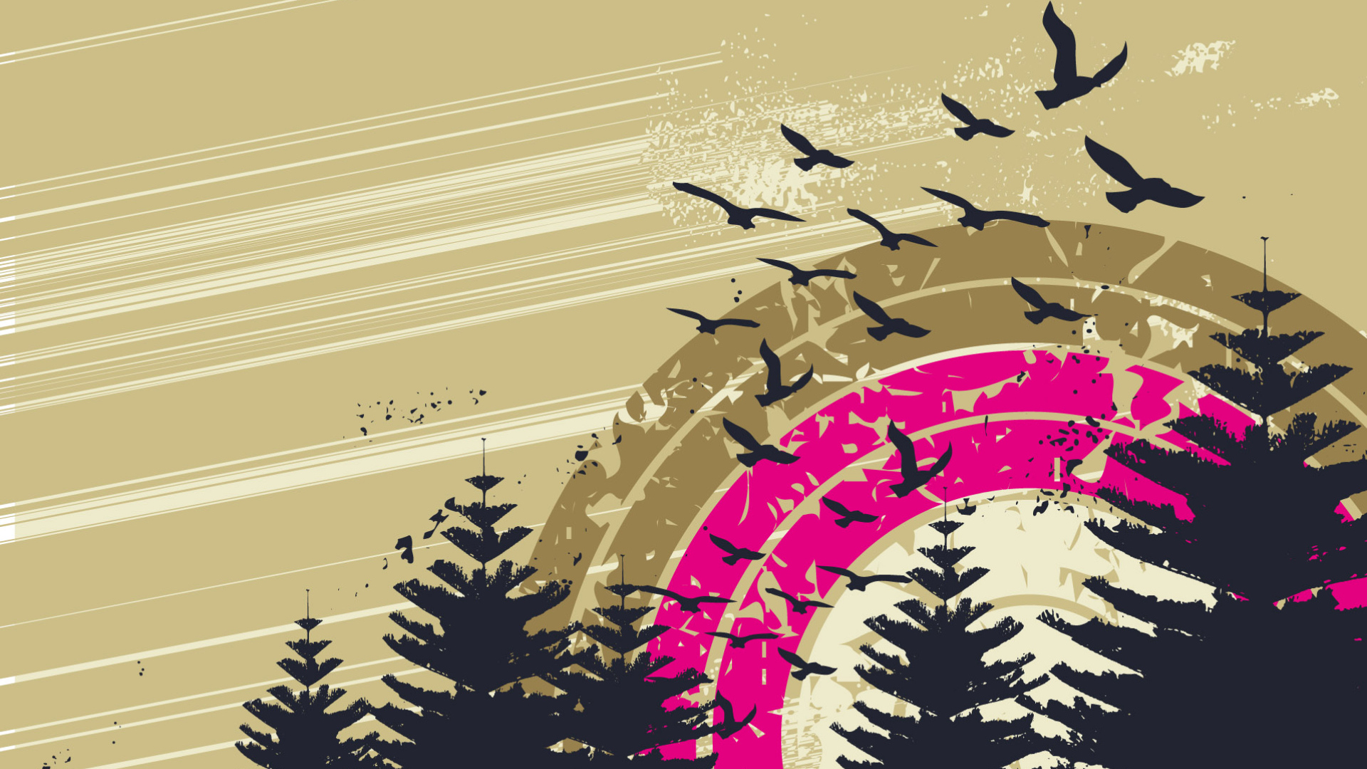 Векторные птицы