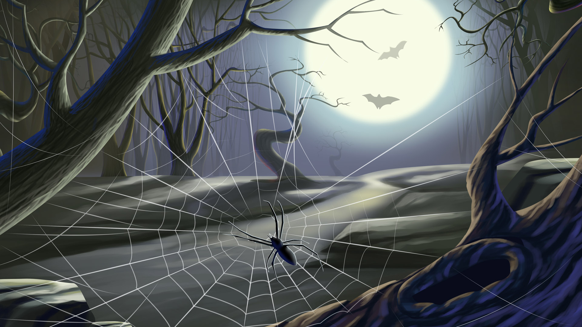 Ночь в разгар Хэллоуина