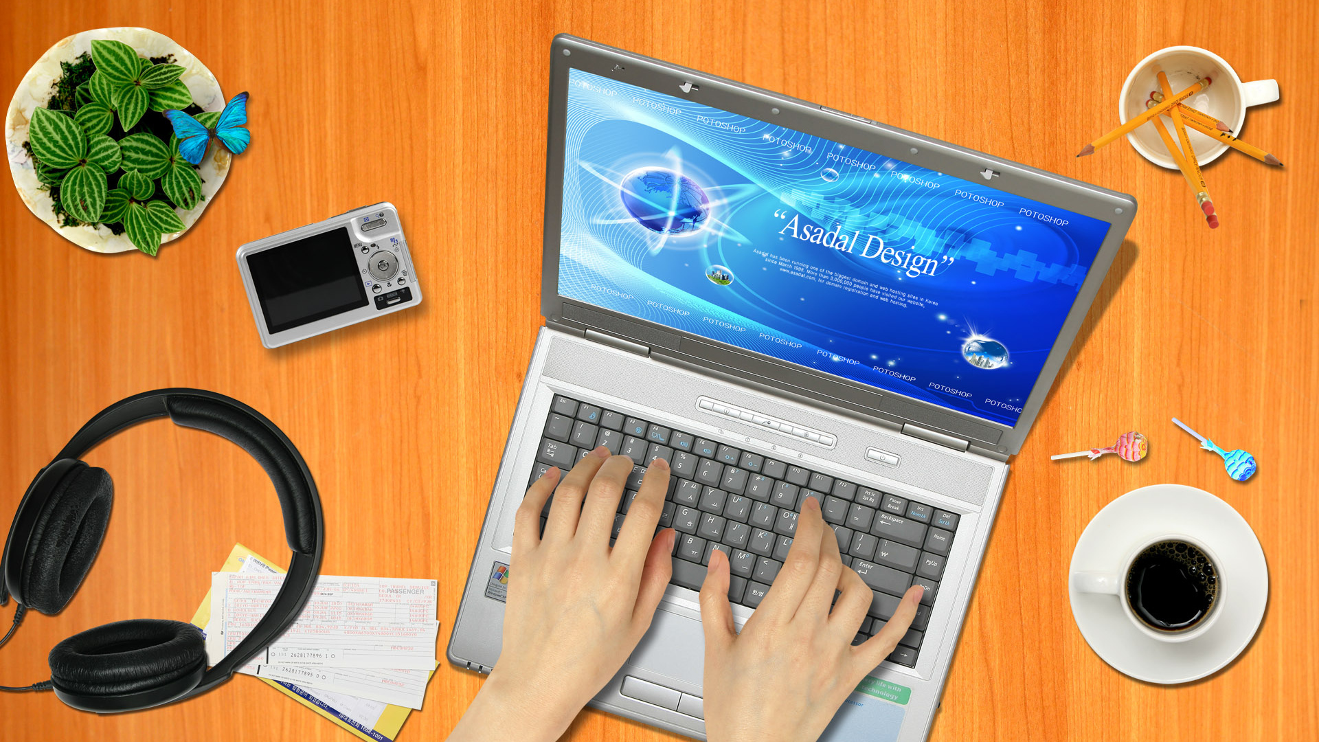 Рабочий стол Web дизайнера