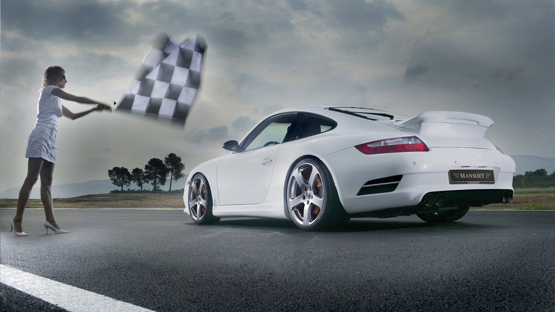 Авто на финише