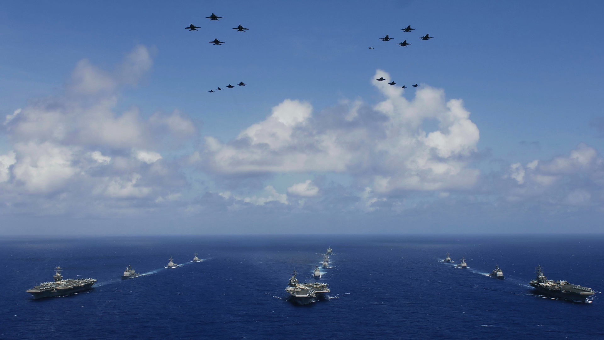 Парад авиации и морского флота