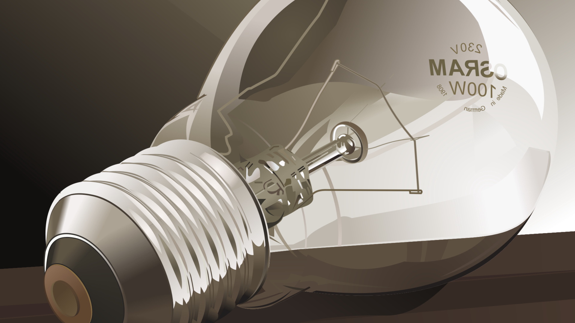 Лампочка в 100 Вт