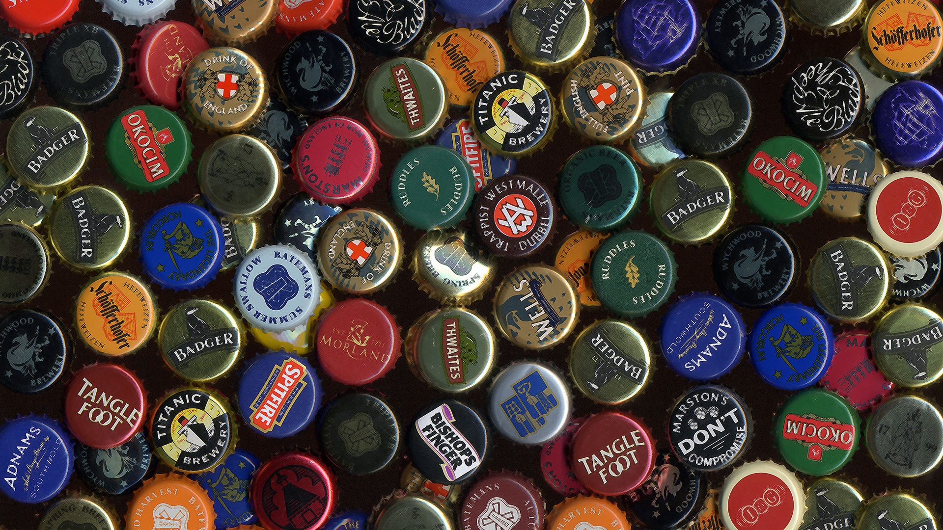 Коллекция пивных пробок