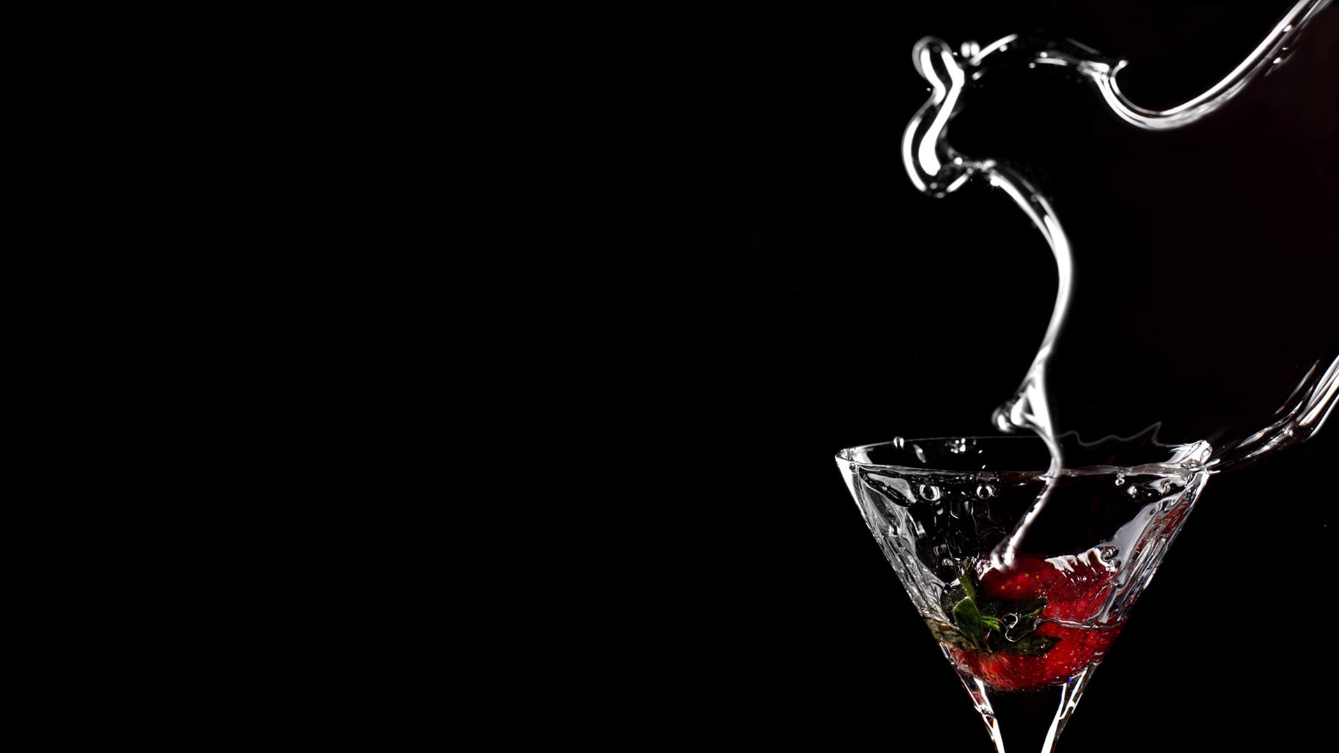 Клубничный коктейль