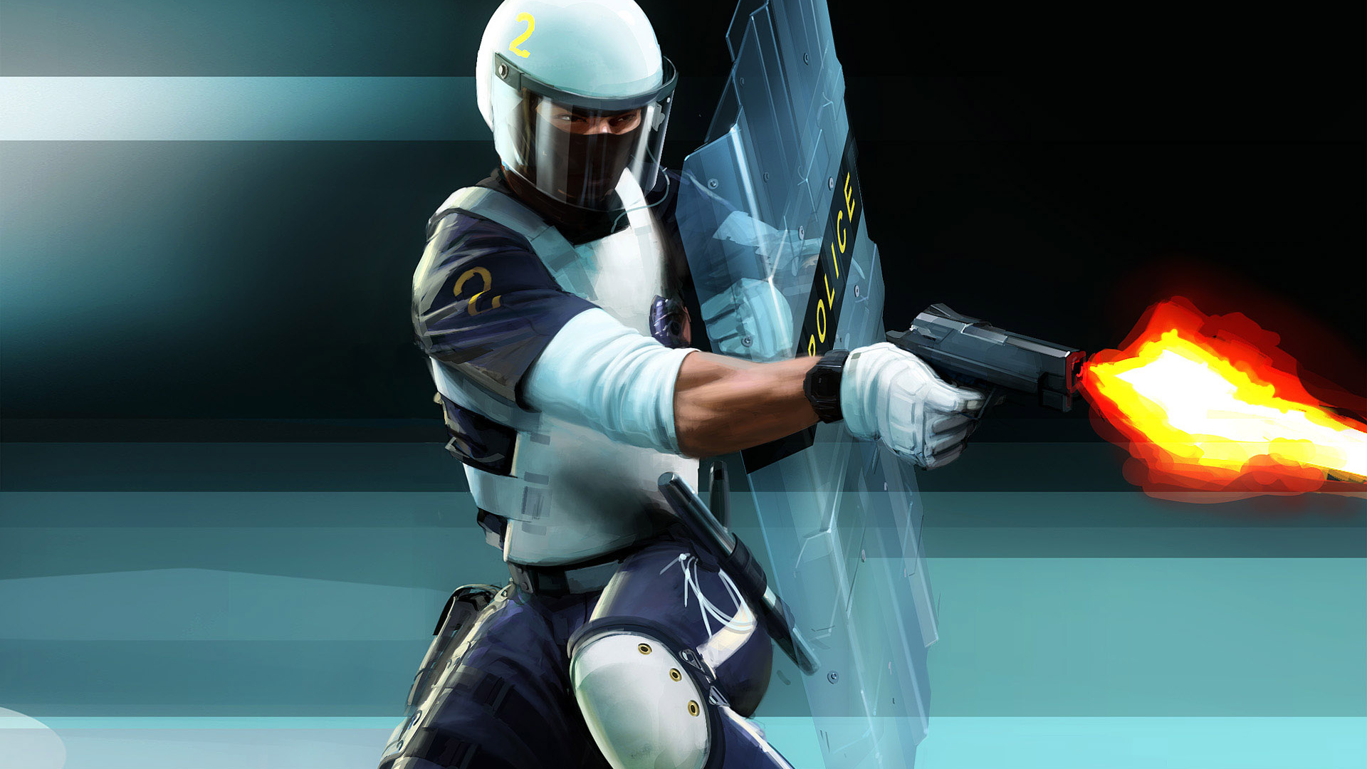 Mirrors Edge полицейский