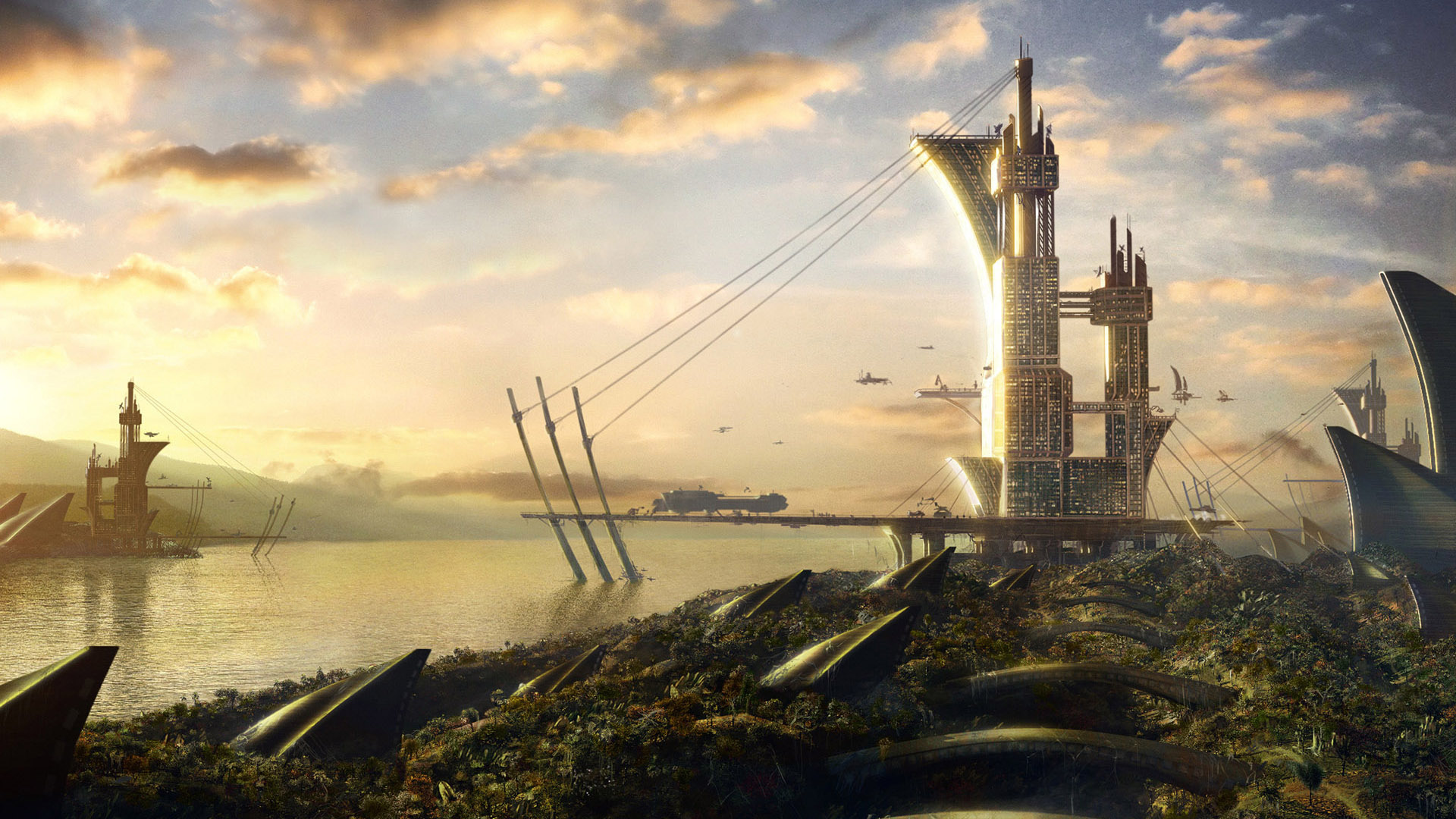 Речной город