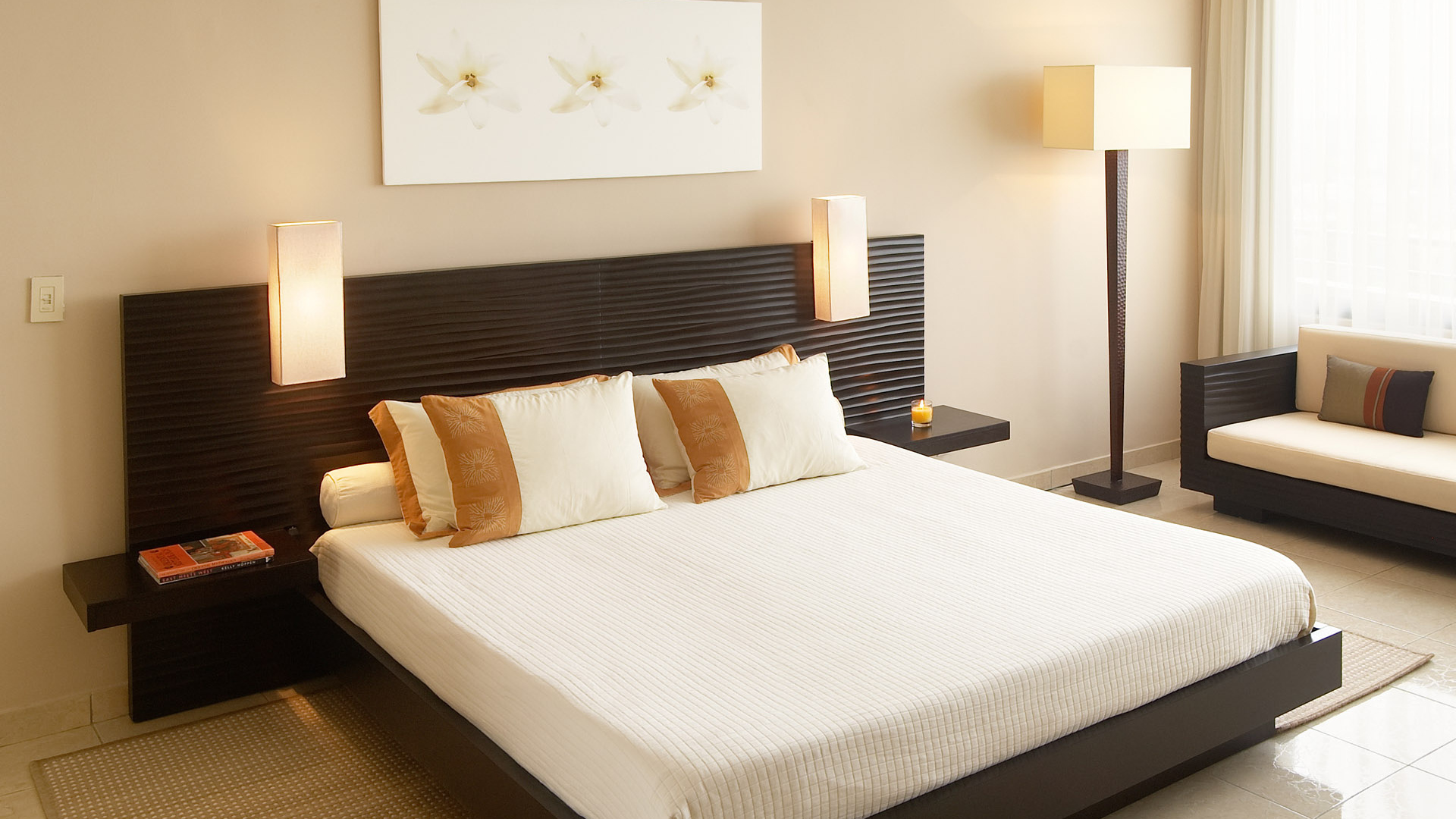 Интерьер спальной комнаты