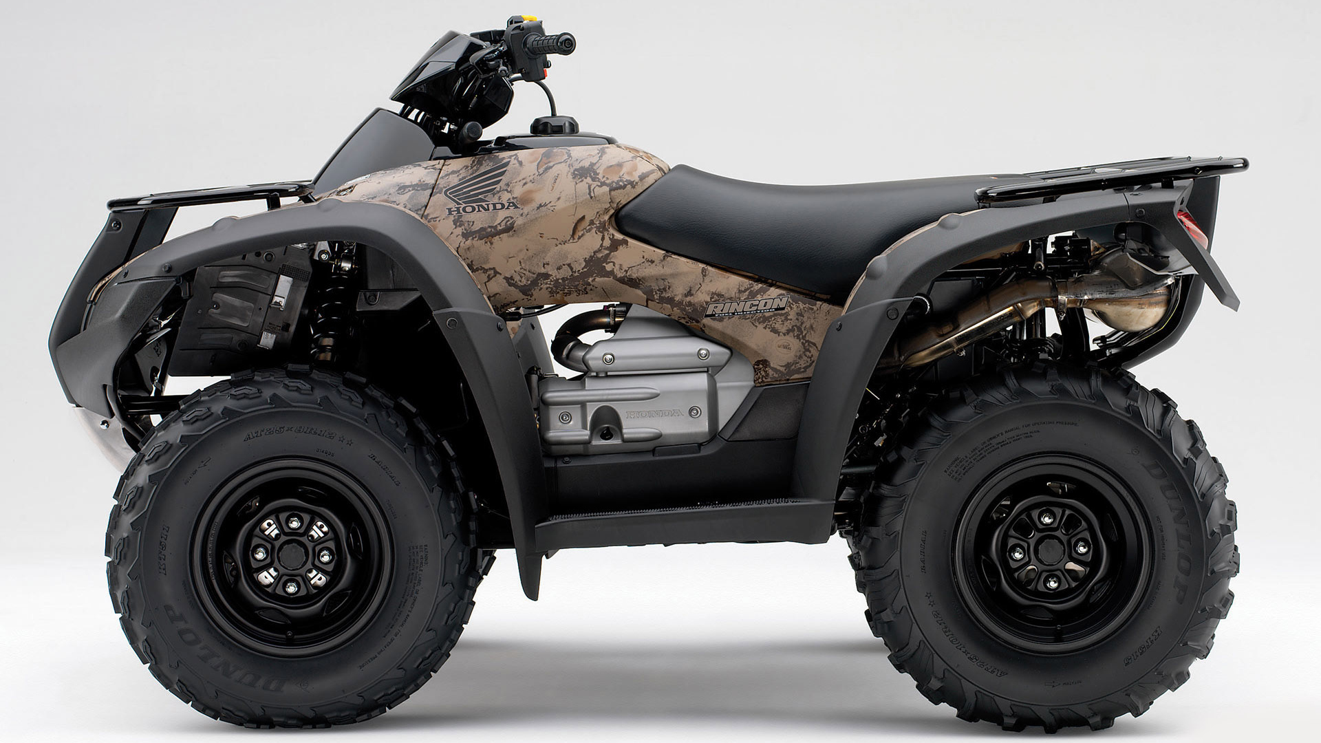 Коричневый Honda квадроцикл