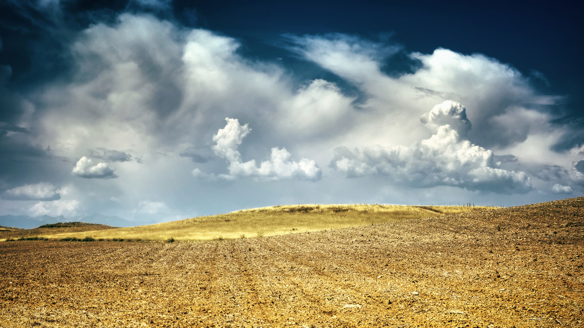 Красивые облака HDR