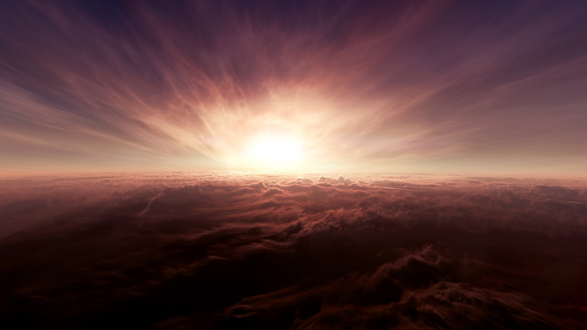 Огненные облака