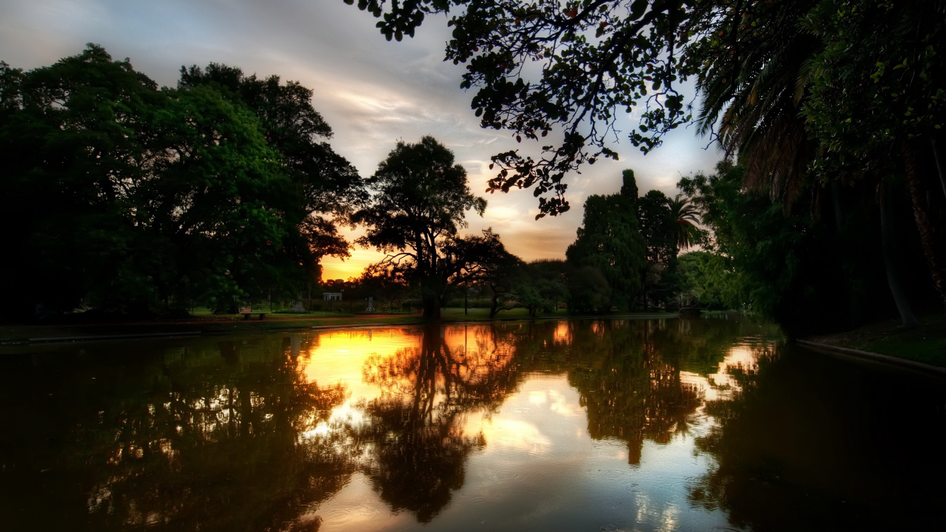 Парковое озеро